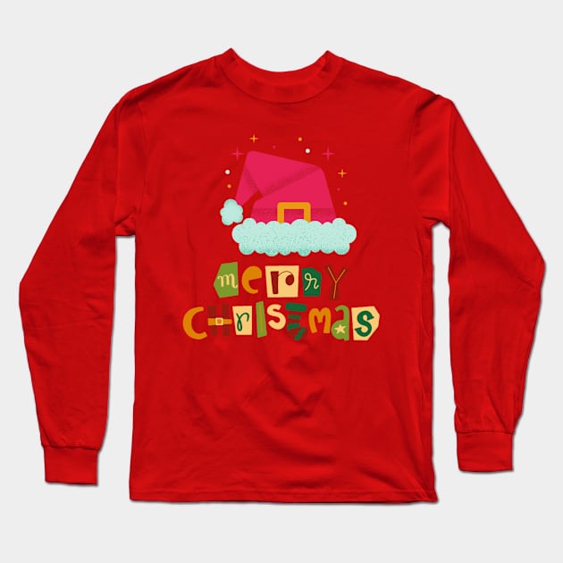 Merry Christmas Long Sleeve T-Shirt by DeviAprillia_store